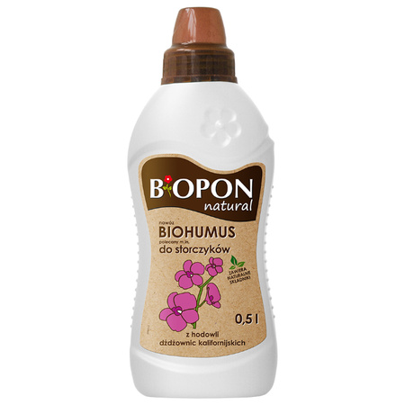 BIOPON-NAWÓZ BIOHUMUS DO STORCZYKÓW płyn 0,5L. /6/
