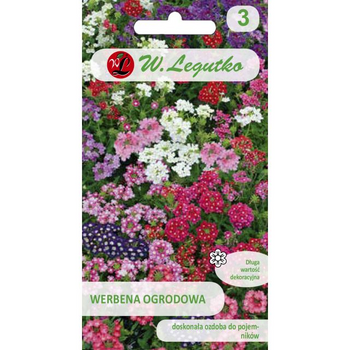 WERBENA OGROD.  MIX  0,5G LEGUTKO