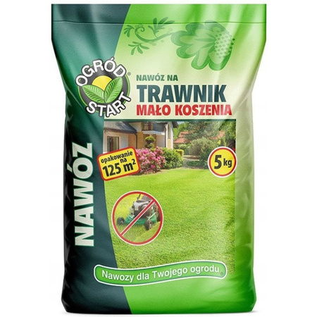 OGRÓD NAWÓZ DO TRAWNIKA MAŁO KOSZENIA  5kg