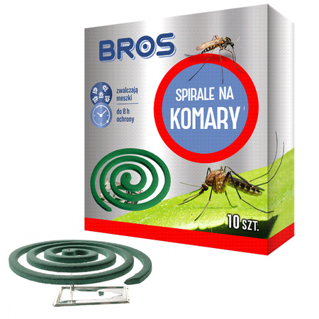BROS-K SPIRALA NA KOMARY 10szt /18/