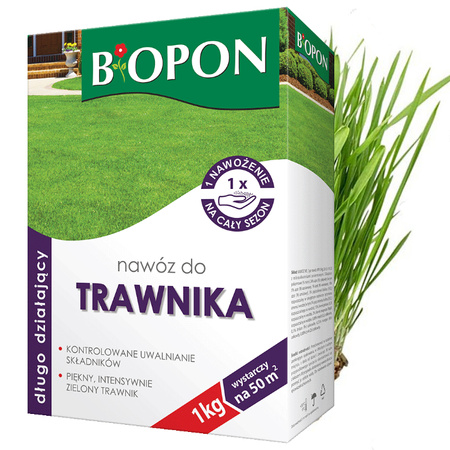 BIOPON-DŁUGODZIAŁAJĄCY DO TRAWNIKA 1kg