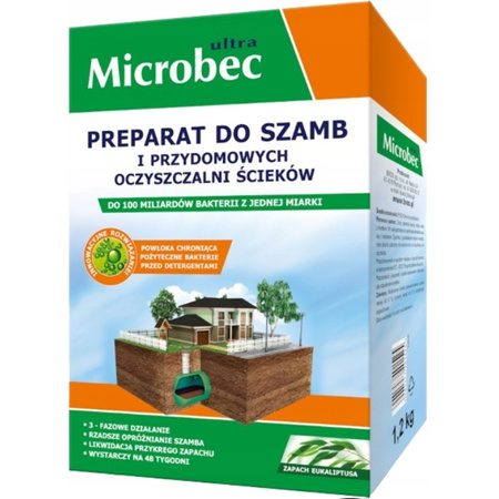 BROS-MICROBEC ULTRA 1,2kg /6/eukaliptus