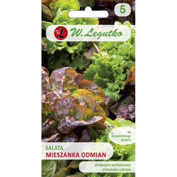 SAŁATA MIESZANKA ODMIAN 1,5G LEGUTKO