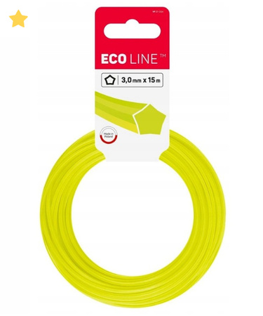 ŻYŁKA CELLFAST eco GWIAZDKA 3,0x15mb FOLIA 10szt