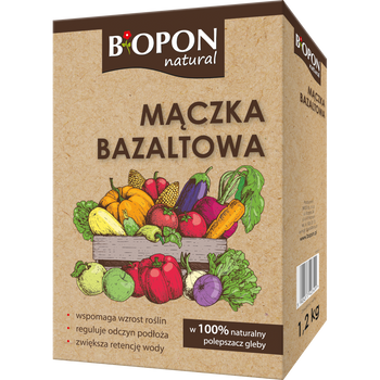 BIOPON MĄCZKA BAZALTOWA 1,2 KG