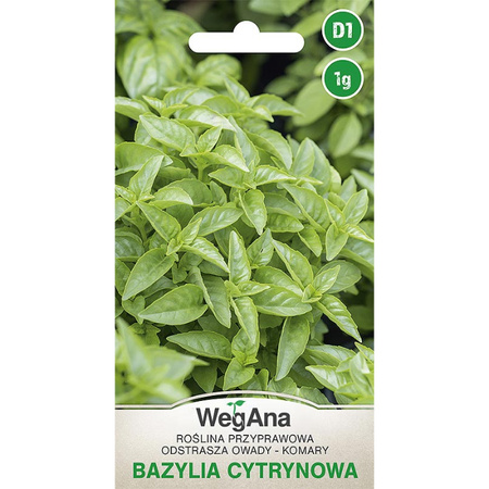 BAZYLIA CYTRYNOWA 1G WEGANA /400/