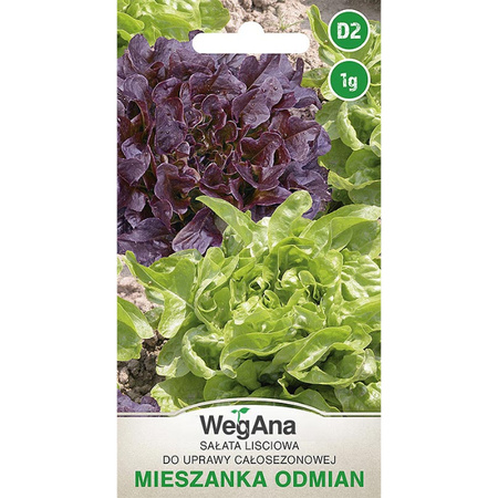 SAŁATA MIESZ. ODMIAN 1G WEGANA/700/