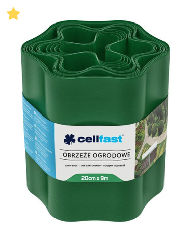 OBRZEŻE cellfast OGROD. ZIELEŃ 20cmx9m /12/
