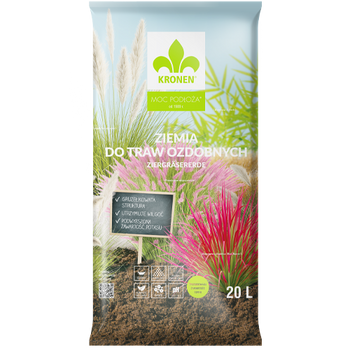 PODŁOŻE  KRONEN DO TRAW OZDOBNYCH 20L /144/