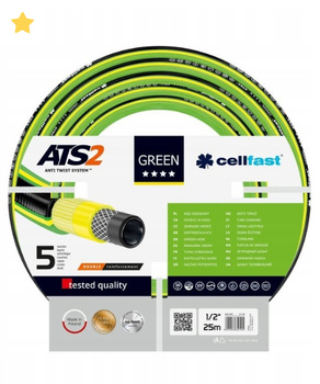 WĄŻ  OGROD. GREEN ATS2 1/2" 25m /72/ 