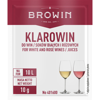 BIOWIN KLAROWIN DO WIN BIAŁYCH I RÓŻOWYCH 10g /50/