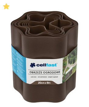 OBRZEŻE cellfast OGROD.BRĄZ 20cmx9m /12/ 