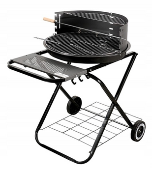 GRILL MG OKRĄGŁY SKŁADANY STAL. śr.54,5cm FL