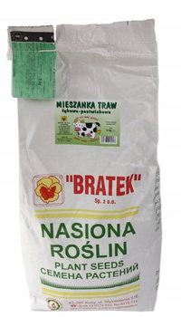 TRAWA  BRATEK  ŁĄKOWA Z  KUPKÓWKĄ 5KG 