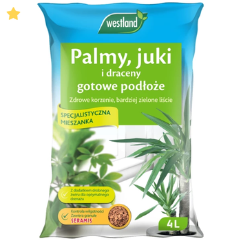PODŁOŻE WESTLAND 4L PALMA JUKA DRACENA /12/192/.