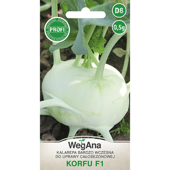 KALAREPA KORFU 0,5G WEGANA /ZIELONA WCZESNA/600/