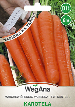 TAŚMA MARCHEW KAROTELA 6M WEGANA /ŚR. WCZ/100