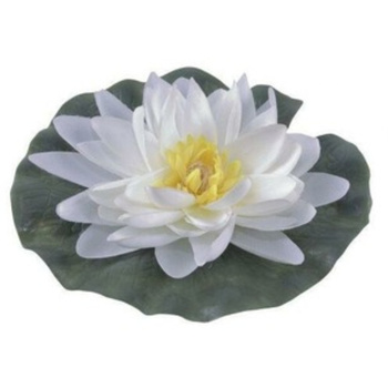 PT GR  LILIA WODNA 15cm BIAŁA