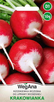 RZODKIEWKA KRAKOWIANKA 10G WEGANA /CZER-B.OKR/200