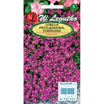 LOBELIA STROICZKA KARMIN.CZERWONA 0,1G LEGUTKO