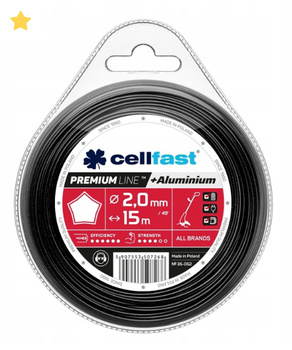 ŻYŁKA CELLFAST GWIAZDKA Premium 2,0x15mb 10szt