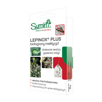 SOB LEPINOX PLUS 25g SUMIN /15/ ćma bukszpanowa.,,