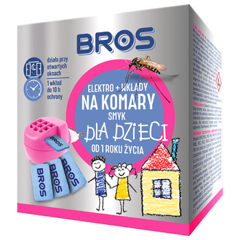 BROS-K DLA DZIECI ELEKTRO+10WKŁADÓW SENSITIVE/12/