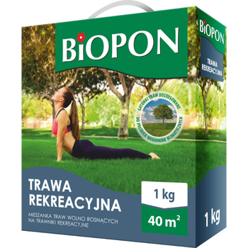 TRAWA  BIOPON REKREACYJNA 1kg /4/ 