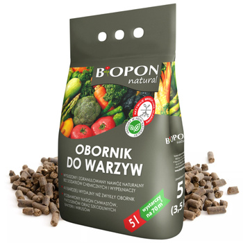 OBORNIK BIOPON GRANULOWANY DO WARZYW 5L