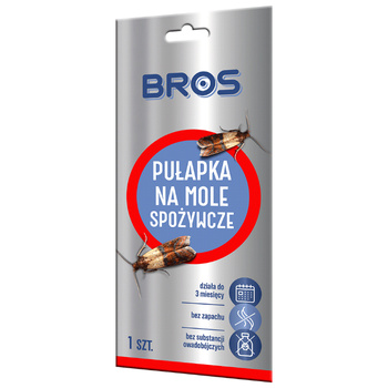 BROS-MO PUŁAPKA NA MOLE SPOŻYWCZE 1szt /20/