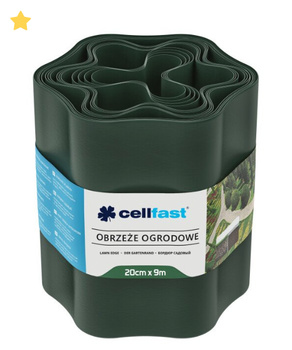 OBRZEŻE cellfast OGROD.CIEMNA ZIELEŃ 20x9m /12/