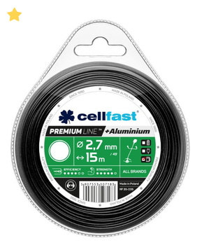 ŻYŁKA CELLFAST OKRĄGŁA Premium 2,0x15mb 10szt /120