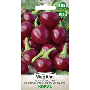 PAPRYKA KORAL 0,5G WEGANA /PIK. OKRĄ. ŚR.WCZ/700