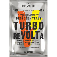 BIOWIN DROŻDŻE GORZELNIANE TURBO REVOLTA 48H 135G