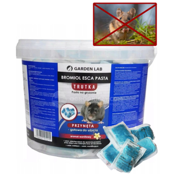 GL myszy PASTA Bromiol niebieska 1kg /12/ wiaderko