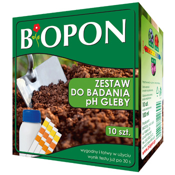 PH BIOPON ZESTAW DO PH GLEBY 10szt +100ml /12/ 