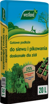 PODŁOŻE WESTLAND DO SIEWU I PIK. 20L. /120/.
