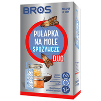 BROS-MO PUŁAPKA NA MOLE SPOŻYWCZE DUO + 2 WKŁ./12/