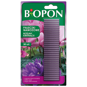 BIOPON PAŁECZKI NAWOZ. DO KWITNĄCYCH 30szt /30/.