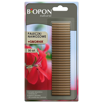 BIOPON PAŁECZKI NAWOZ.+OBORNIK 30szt /30/.