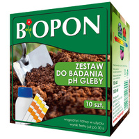 PH BIOPON ZESTAW DO PH GLEBY 10szt +100ml /12/