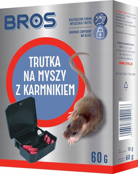 BROS-MY TRUTKA NA MYSZY W KARMNIKU 60g /12/