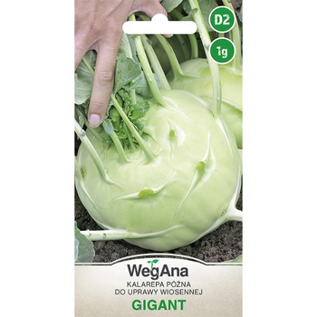 KALAREPA GIGANT 1G WEGANA /ZIELONA PÓŹNA/500/
