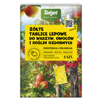 TABLICE ŻÓŁTE LEPOWE DO ROŚLIN  5SZT Target /25/