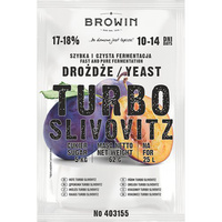 BIOWIN DROŻDŻE GORZELNIANE TURBO SLIVOVITZ 62G