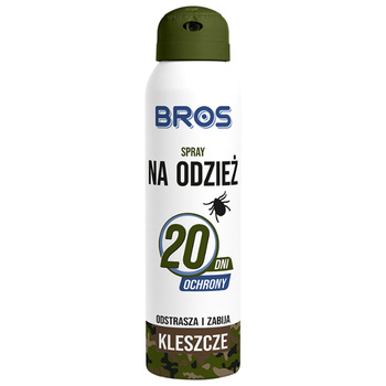 BROS-K SPRAY NA ODZIEŻ P/ KLESZCZOM 90ml /12/