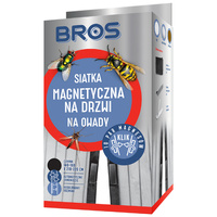 BROS-M SIATKA Z MAGNESEM 160X220 CZARNA /8/