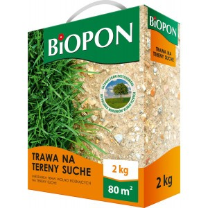 TRAWA  BIOPON NA SUCHE TERENY 2kg /5/ 